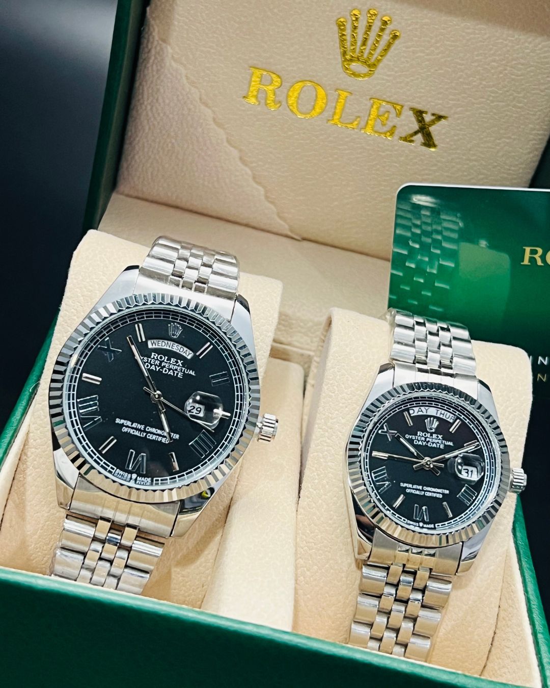 Rolex pareja sale